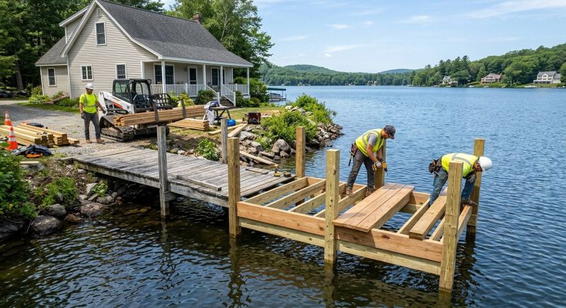 Dock Replacement in Alpharetta, GA