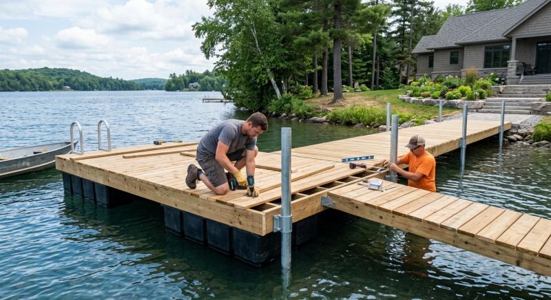 Boat Dock Installation in Alpharetta, GA