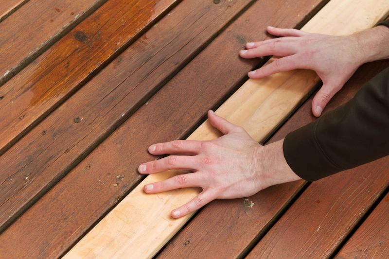 Porch Board Repair Process